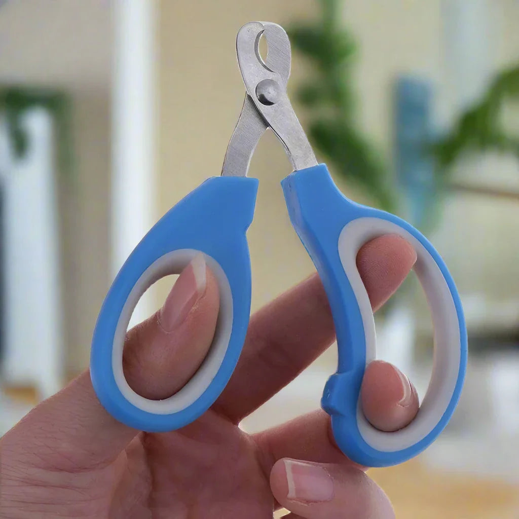 Coupe Ongle pour Chat - PetCatNailScissor™ - Bleu Blanc