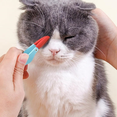 Brosse Pour Chat - CatEyeCleaningBrush™ - Bleu