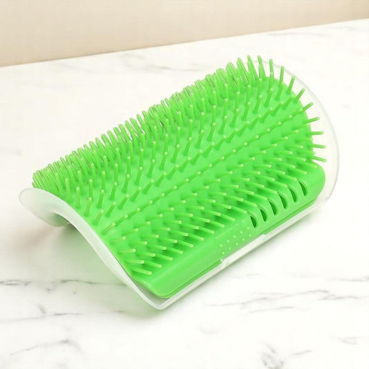 Grattoir Chat - PurrCornerGroomer™ -  Vert
