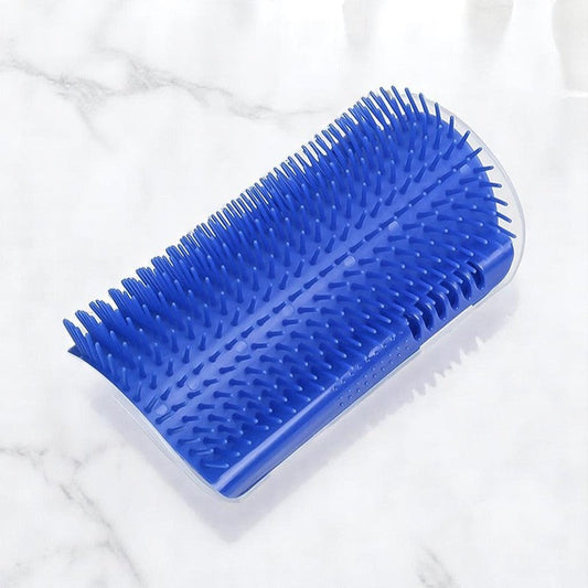 Grattoir Chat - PurrCornerGroomer™ - Bleu