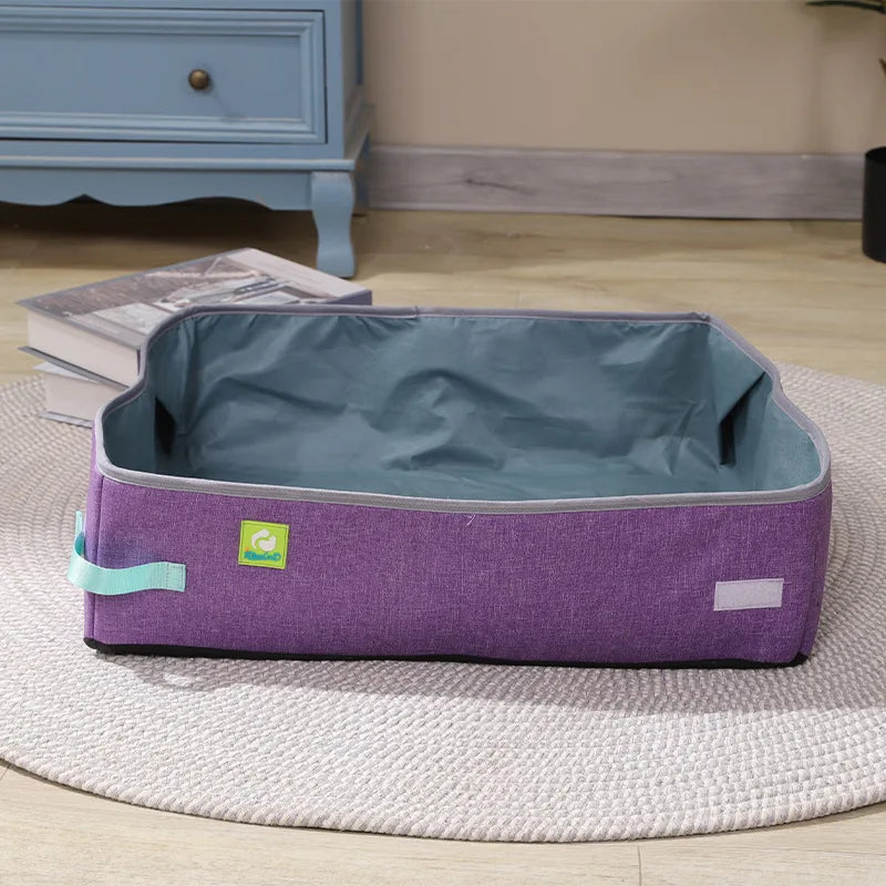 Bac à Litière Chat - NomadLiti™ - Violet