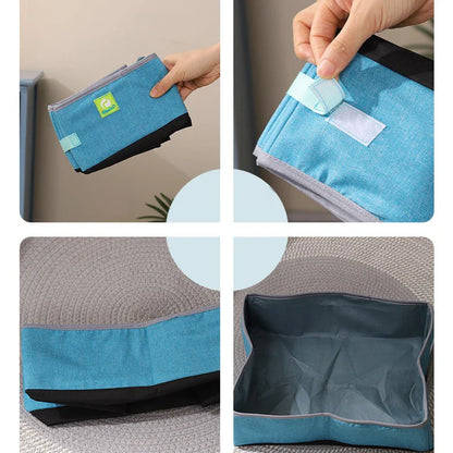 Bac à Litière Chat - NomadLiti™ - Bleu